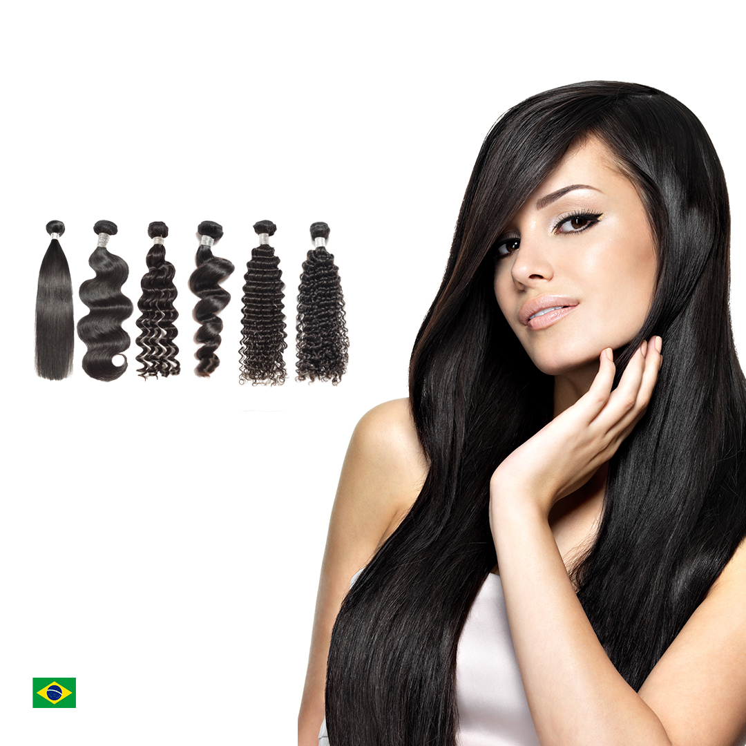 3 Bundles Brazilian Virgin Human Hair Extensions Grade 10A - Etsy